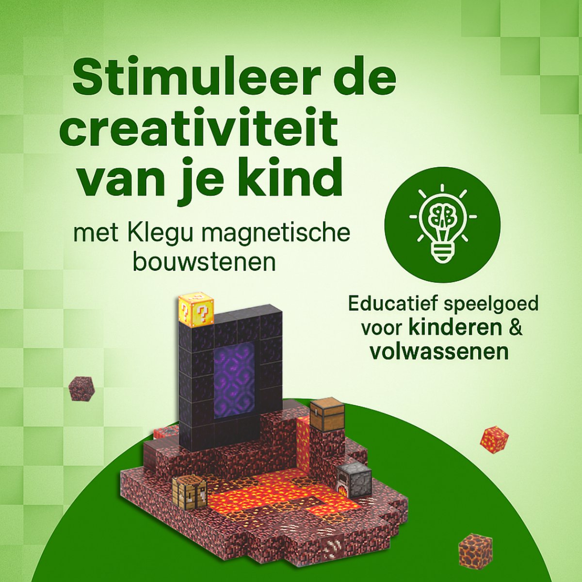 Magnetisch speelgoed – magnetisch bouwspeelgoed 128 stuks – magnetische bouwstenen – montessori speelgoed – magneten speelgoed - onderwereld — afbeelding 3