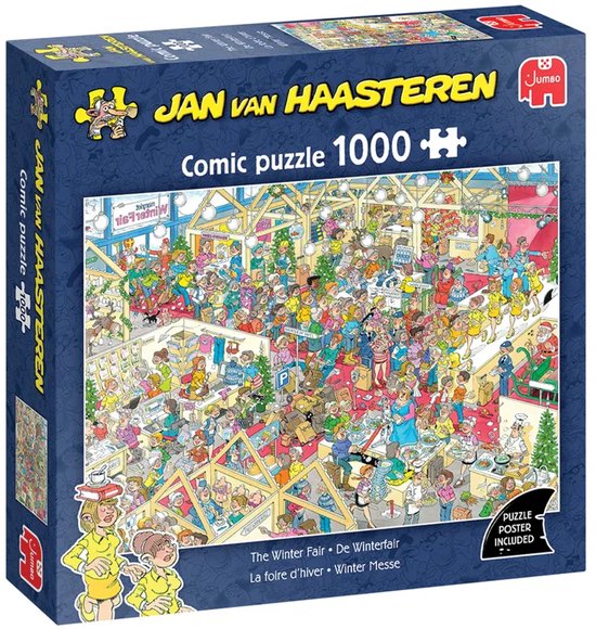 Kerstpuzzel Jan van Haasteren Winter Fair 1000 stukjes