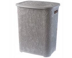 KADAX K137 Wasmand 55L Grijs Kunststof Duurzaam