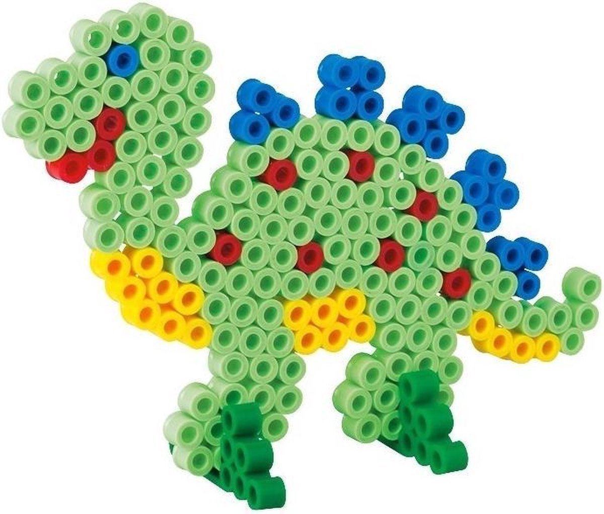 Hama MAXI DINO / DINOSAURUS T-REX strijkkralen vormpje / figuur / grondplaat voor extra grote maxi strijkparels (strijkkralenbordje / legbordje dier groot), schoencadeau Sint / Kerstmis — cadeau in Spellen & Speelgoed - foto 3
