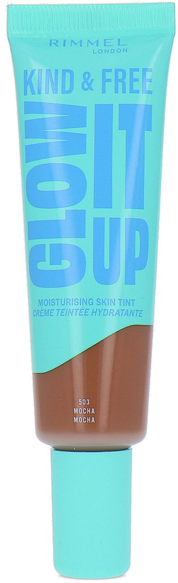 Rimmel Kind&Free huidtint mocha, hydraterend, kalmeert de gevoelige huid