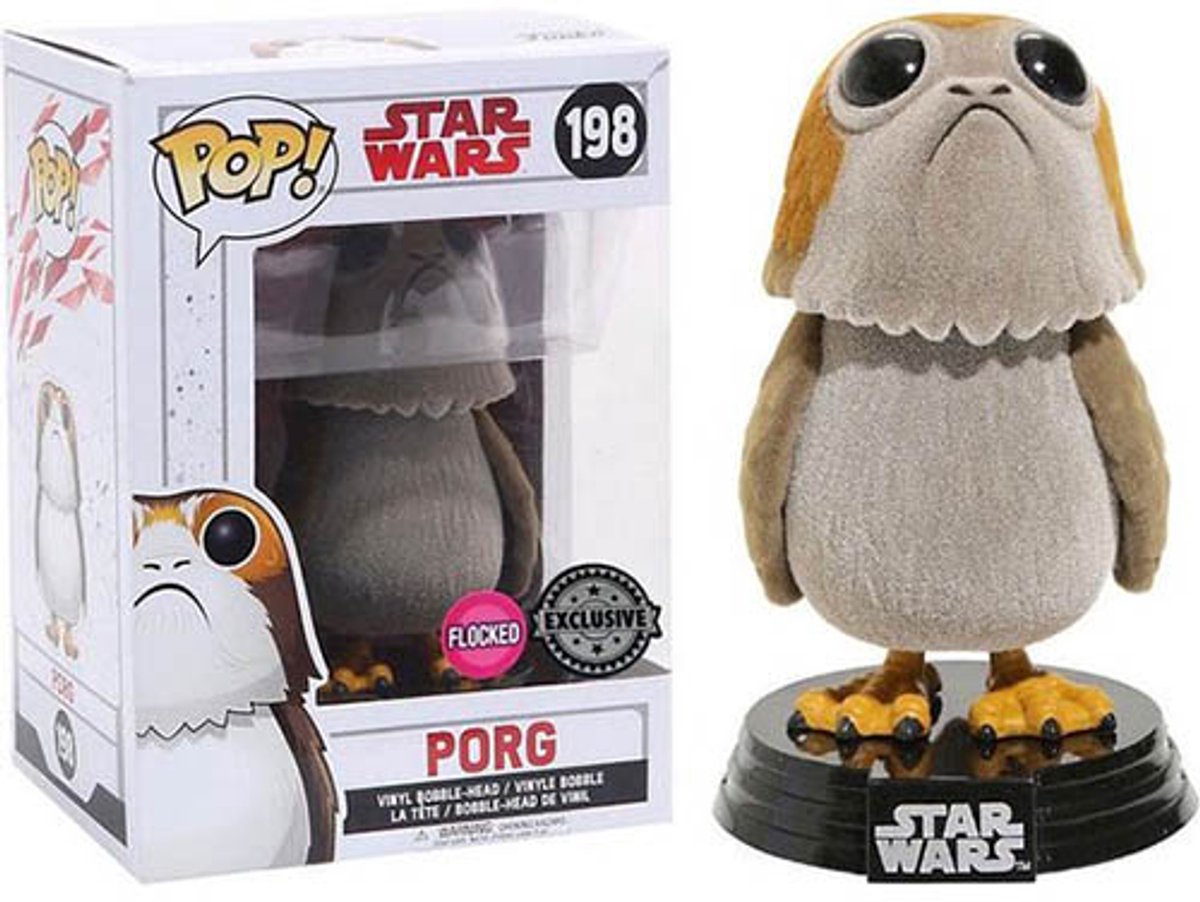 Funko Pop! Star Wars: The Last Jedi - Flocked Porg 198