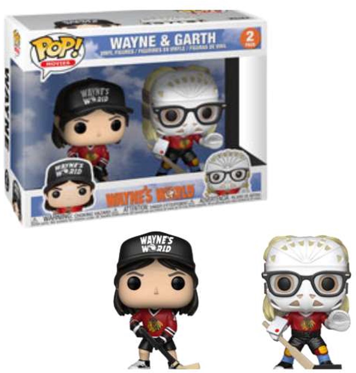 Funko Pop! Wayne's World: Wayne & Garth (Hockey 2-Pack) (Target Exclusive)