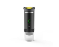 Draagbare reiskoffiezetapparaat - Draadloos voor in de auto - 12V - Espresso - 3-in-1 espressomachine - Oplaadbaar - Kantoor, Buiten, Thuis - Zwart - 1 stuk