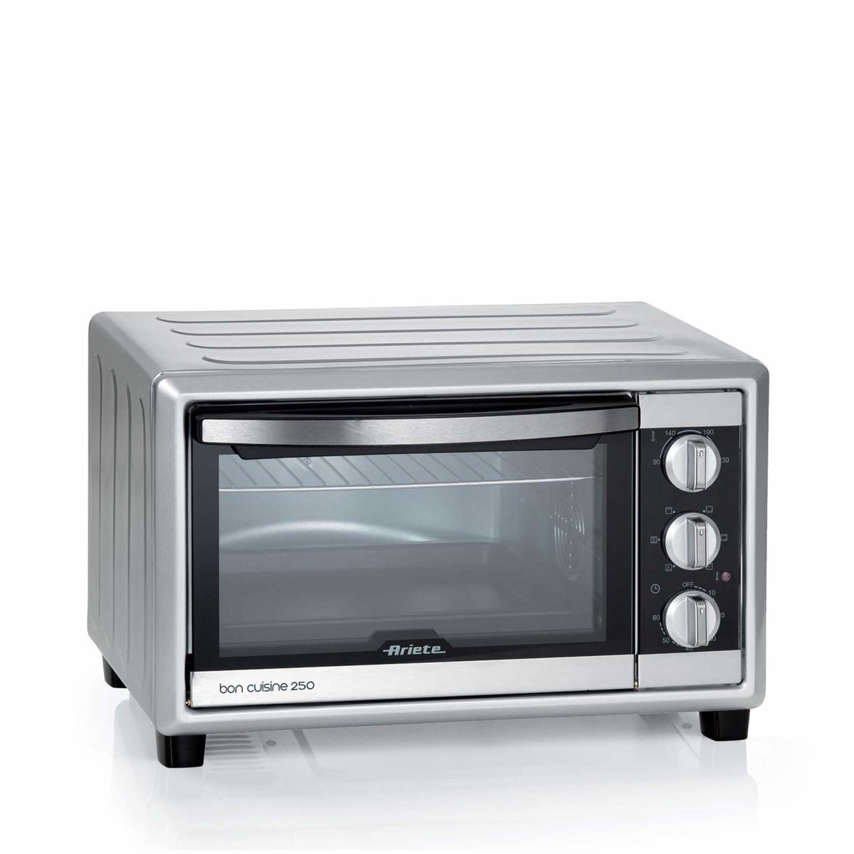 Ariete 0984/00 Bon Cuisine 250 - Vrijstaande Heteluchtoven - 25 liter inhoud - instelbaar tot 230°C - 60 min timer