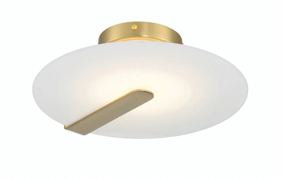 Eurofase LED Plafondlamp Nuvola | 14W 3000K 930 | Brushed Gold