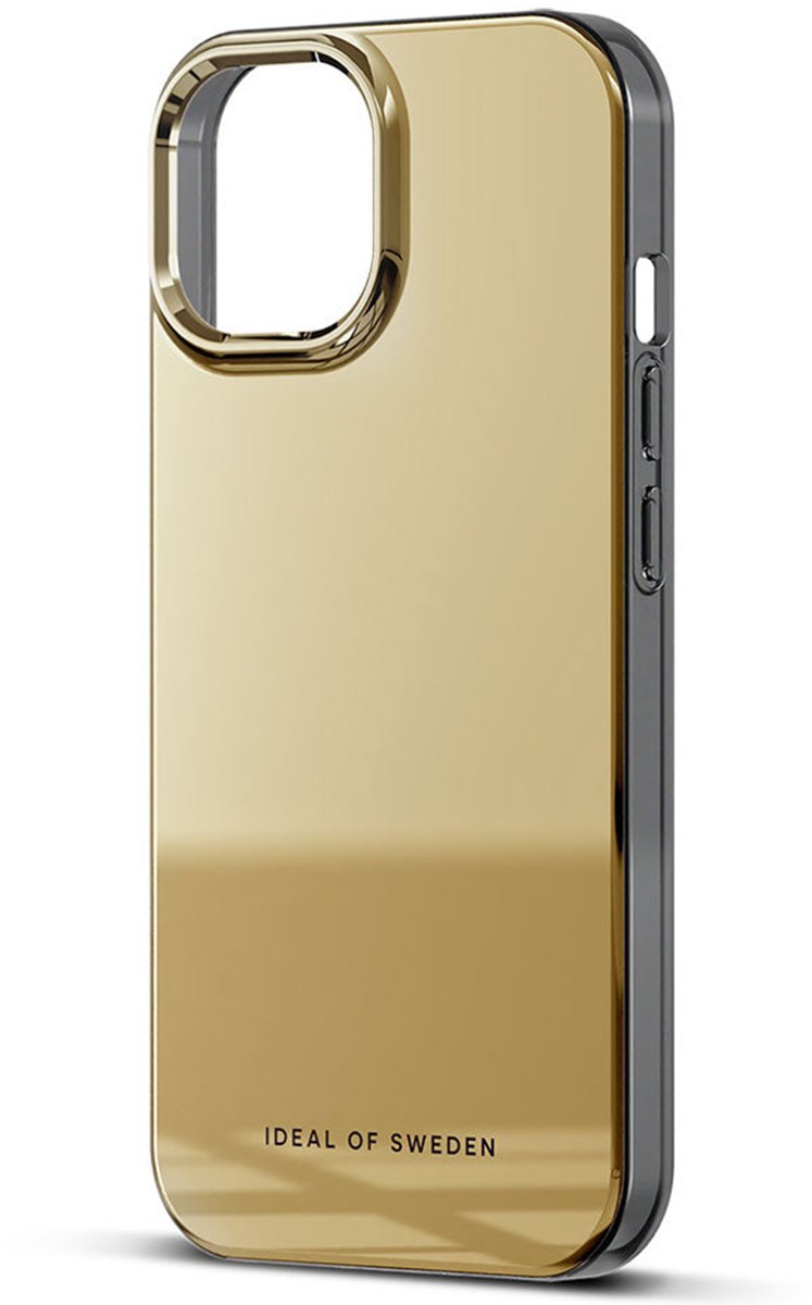 iDeal of Sweden Mirror Case geschikt voor iPhone 15 - Gold