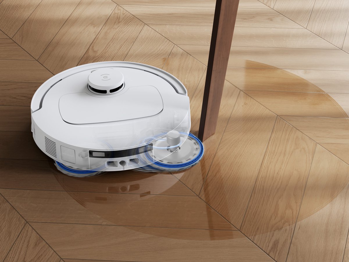 ECOVACS - DEEBOT T30C Gen 2 - Stofzuig en dweilrobot (Wit) - 25.000 Pa zuigkracht- Zelfreinigende Robotstofzuiger met Warmwater – Dweilsysteem - Automatisch Leegstation - Geschikt voor dierenharen – foto 7