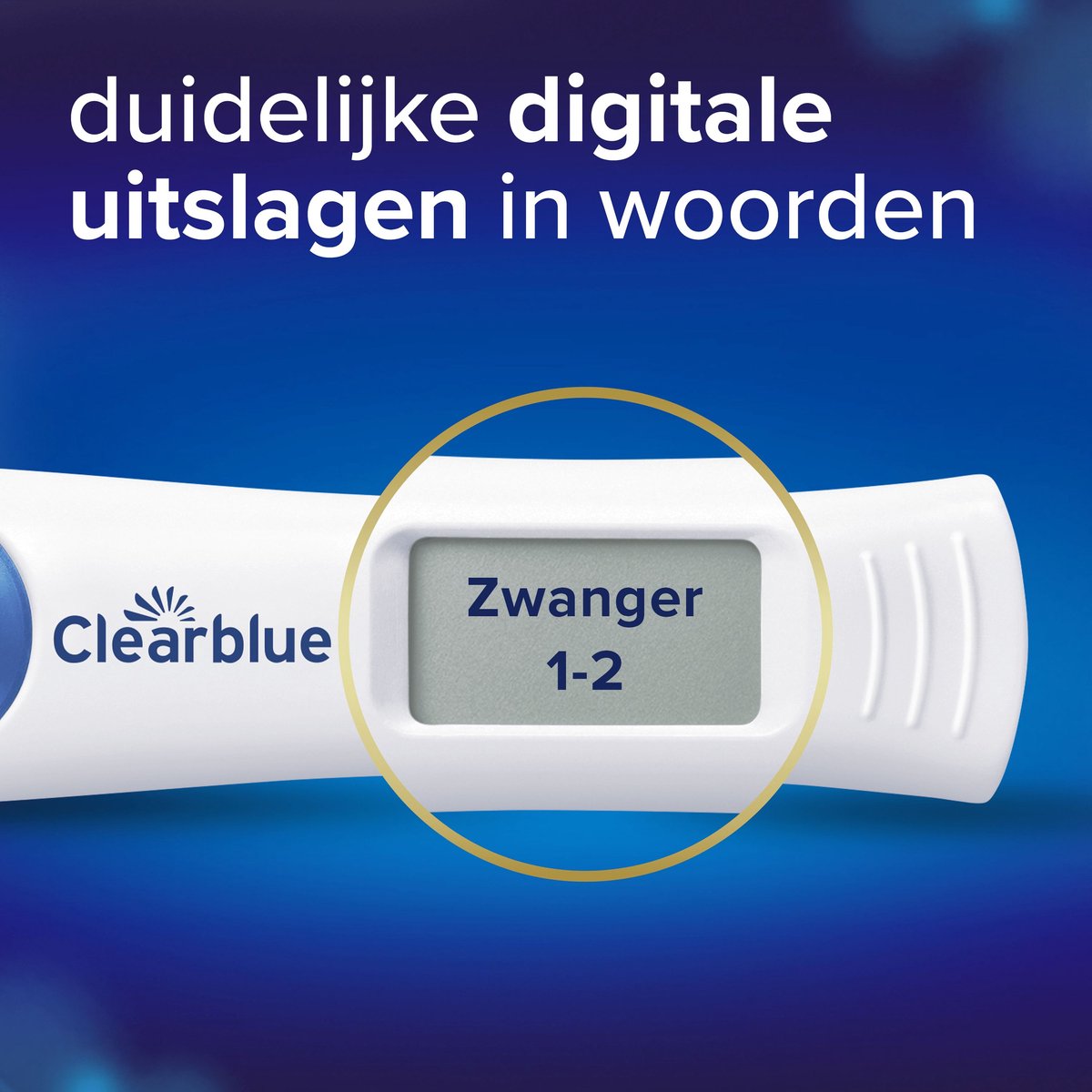 Clearblue Zwangerschapstest Met Wekenindicator - Stelt Het Aantal Weken Vast - 1 Digitale Test – foto 3