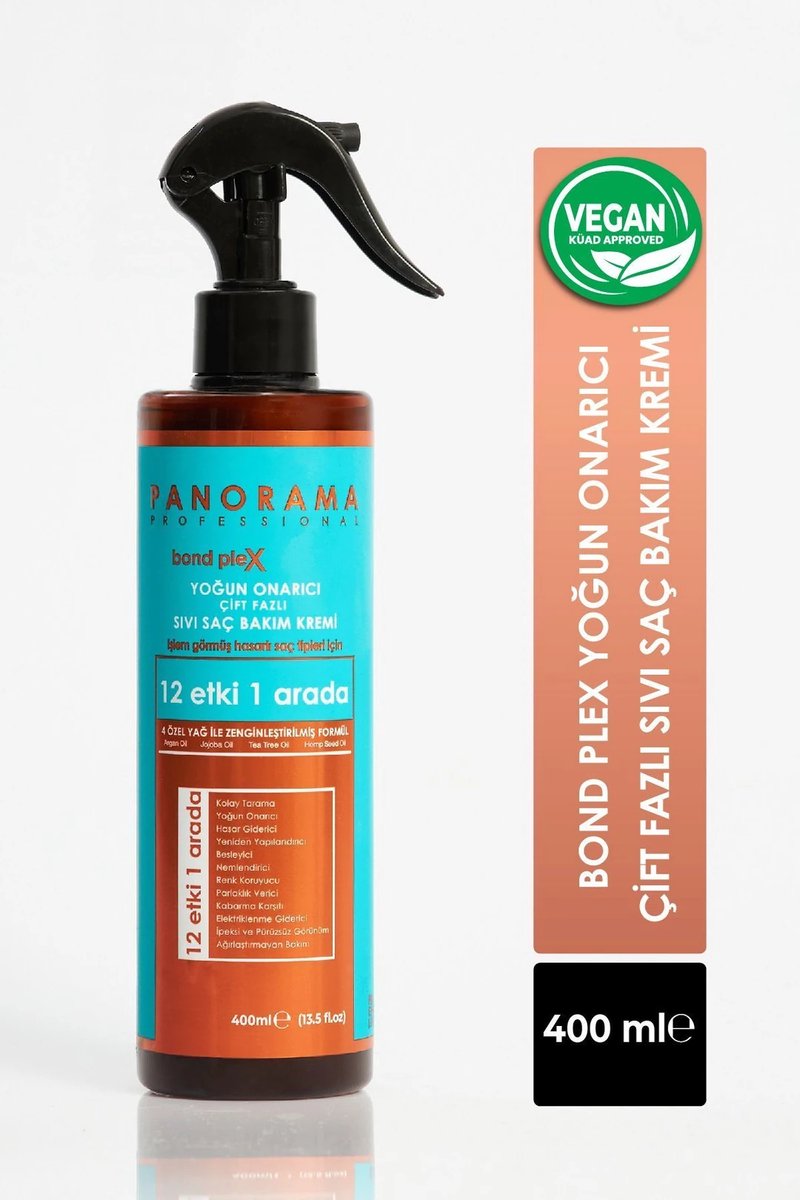 Panorama - Blond Plex - Repair Twe Phase Leave -in Conditioner - 12 Effects in 1 - 400 ml