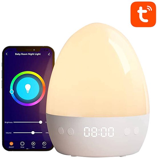 Gosund Smart Nachtlamp Wifi Rgbw Lb2S Voor Tuya Met Functie van gosund — afbeelding 4