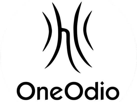 OneOdio logo in zwart.