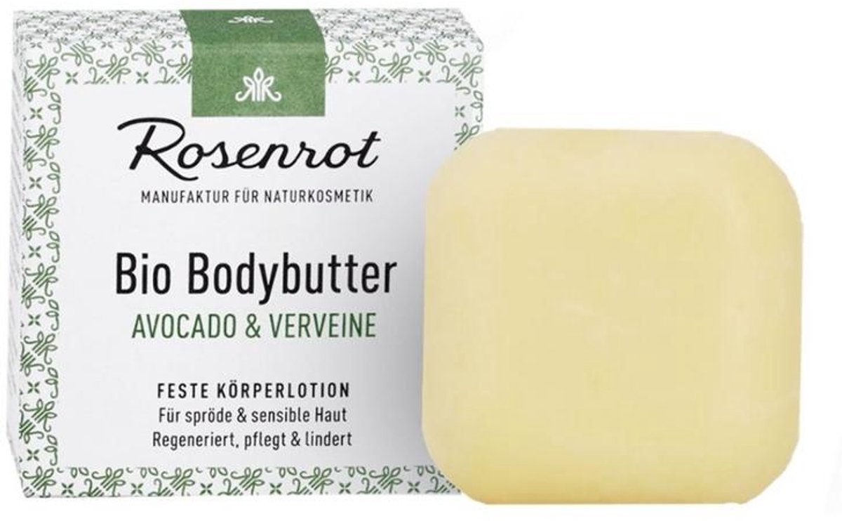 Goedkoopste Rosenrot Organic body butter avocado & verveine 70 Gram