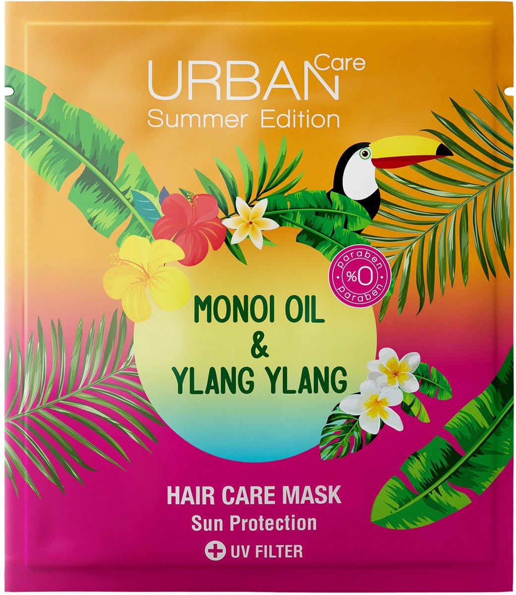 URBAN CARE Monoi & Ylang Ylang Sachet Hair Mask 50ML