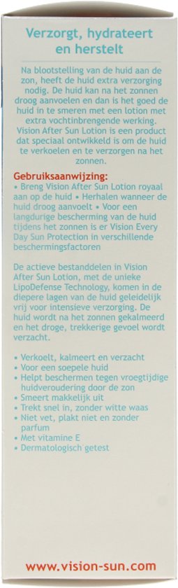 Vision Aftersun Lotion - Aftersun voor lichaam en gezicht - 180 ml