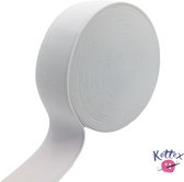 Elastiek koord 7mm wit - 7 meter - Elastiek naaien - Elastiek voor het maken van