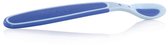 Nûby - Zachte en warmtegevoelige lepeltjes voor baby - Blauw - 3 stuks - 3+ maanden