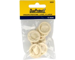 Duoprotect Vingercondoom maat XL 12 Stuks