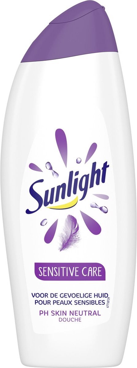 Sunlight zeep | Douchegel | 500ml | Sensitive Care | Gevoelige huid | Hydraterend |pH neutraal |