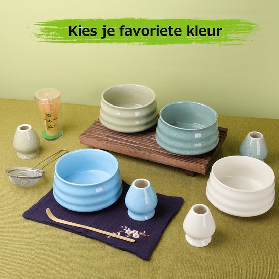 Matcha set: welke accessoires ben je nodig? - Blooss