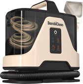 Nettoyant pour tapis BambiClean® SpotmasterPro - Nettoyant anti-taches avec fonction vapeur - Nettoyeur vapeur - 4 fonctions - Machine de nettoyage de canapés
