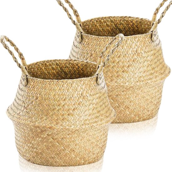 WANDIC – Set van 3 geweven polyrieten manden voor het bewaren van brood, voor levensmiddelen, fruit, groenten, serveren, restaurant, thuis en keuken WANDIC – Set van 3 geweven polyrieten manden voor het bewaren van brood, voor levensmiddelen, fruit, groenten, serveren, restaurant, thuis en keuken