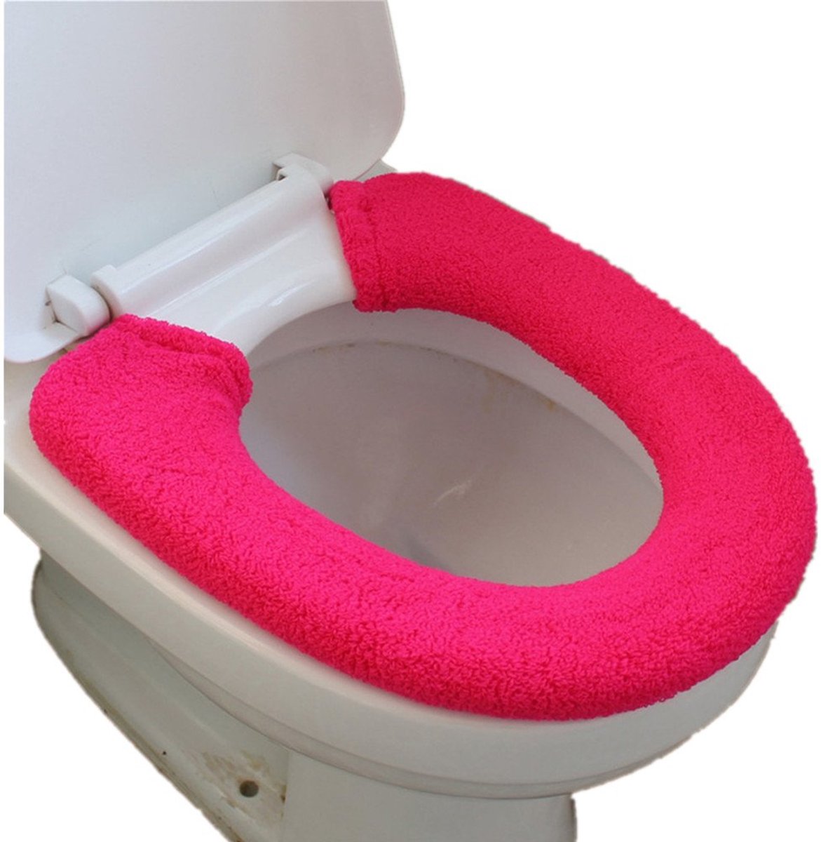 Ibenzoa® Roze Wasbare Toiletbrilhoes voor Comfort en Hygiëne in de Badkamer