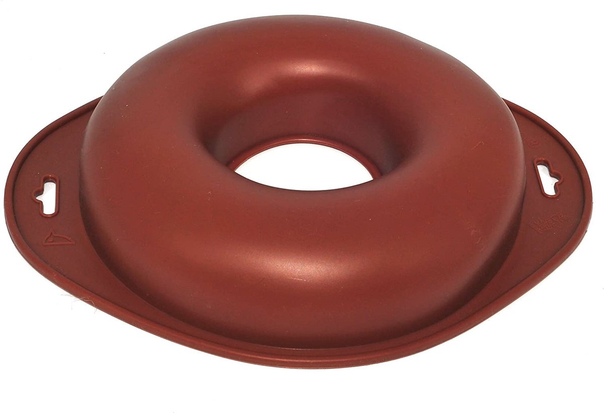 Donutvormige Taartvorm - Hoogwaardige Siliconen - 1 stuk - 22.9 cm