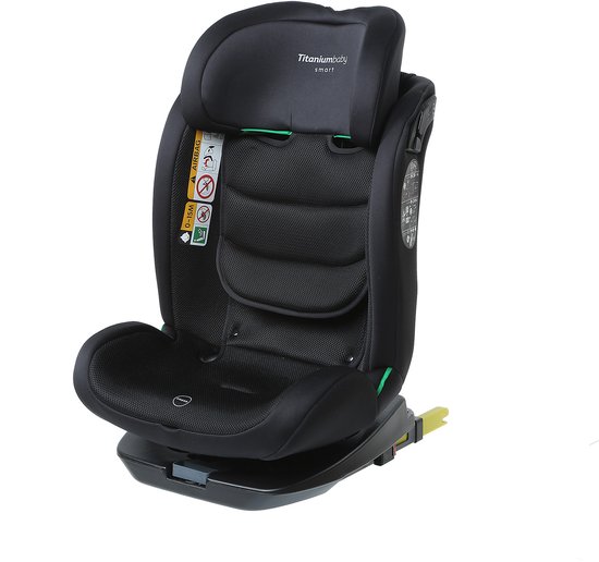 Titaniumbaby autostoel SMART Lincoln I-Size 360 / 40 cm - 150 cm / Top Tether van Titaniumbaby — afbeelding 3