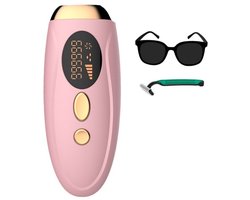IPL Pulsed Light ontharingsapparaat - 999.999 flitsen - 2 standen - 5 energieniveaus - Laser ontharingsapparaat - Ultieme laser ontharing voor gezicht, lichaam, oksels, truien - Voor mannen en vrouwen - 17,4 x 7,3 x 4,8 cm