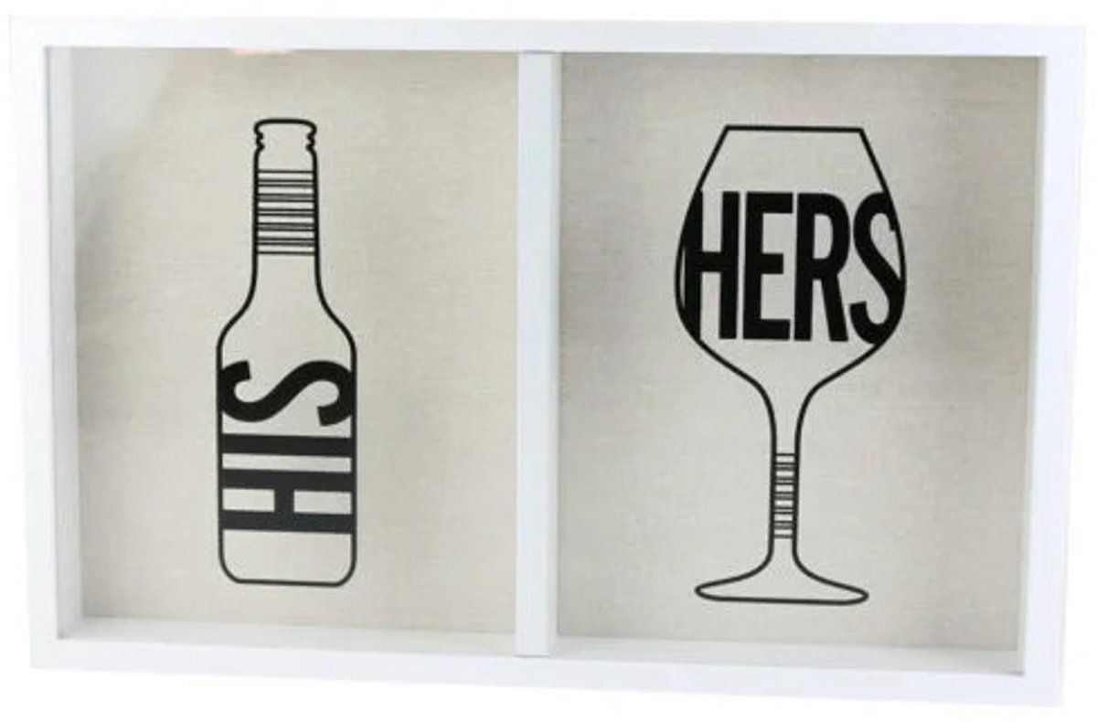 Wijnfles kurk- en Bierdopjes opvangdoos met Glazen Deksel – 40×26 cm.