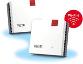 AVM FRITZ!Mesh Set 1600 - Mesh WiFi - WiFi Repeater - Dual-Band - WiFi 6 - 2-Pack