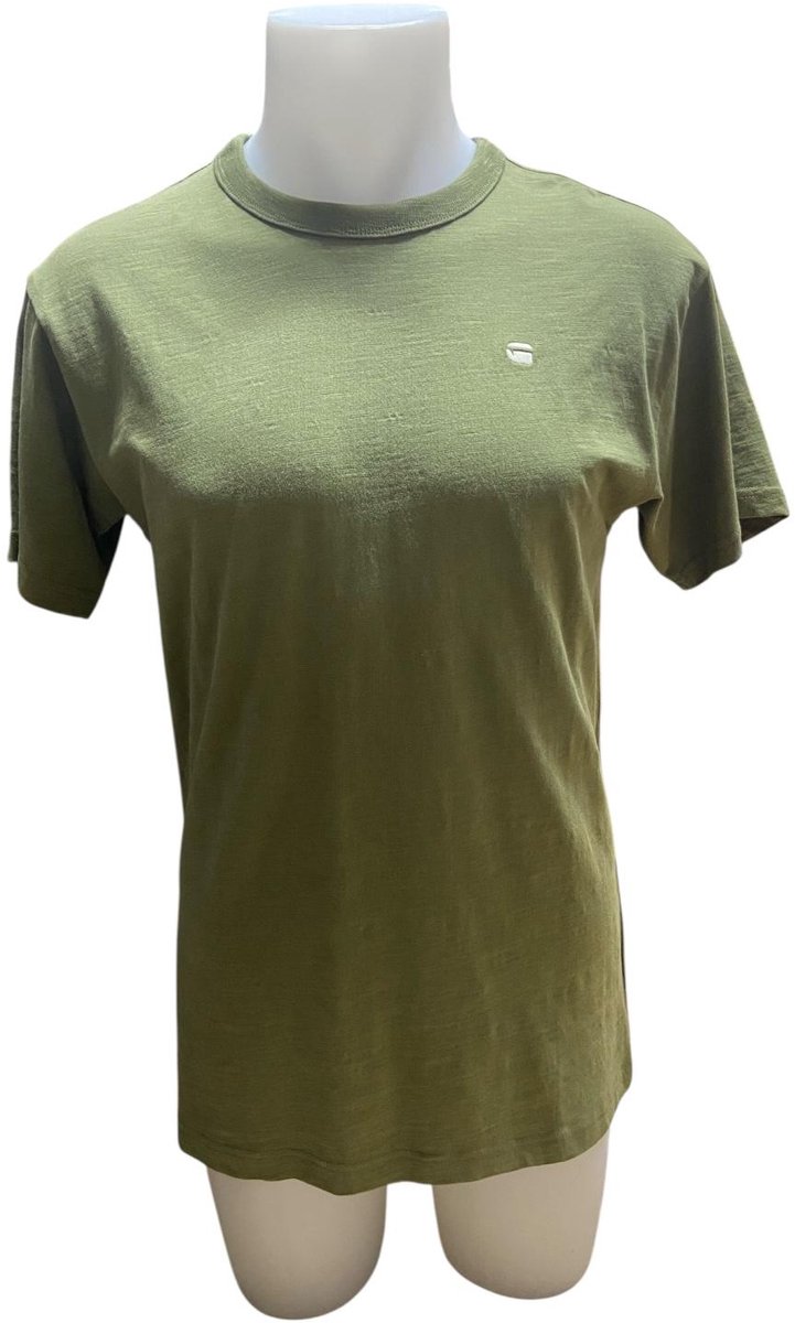 G-STAR JEFFER SLUB JERSEY T-SHIT Groen