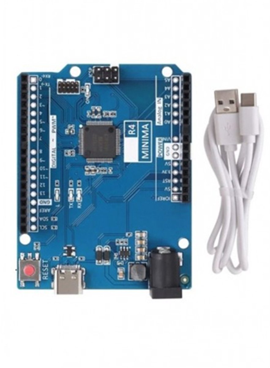 Uno R4 Minima Compatibel met Arduino – 32-bit Board met USB-C Kabel