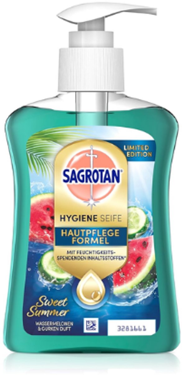 Sagrotan dettol Vloeibare Zeep, Sweet Summer 250 ml - Limited Edition 2025