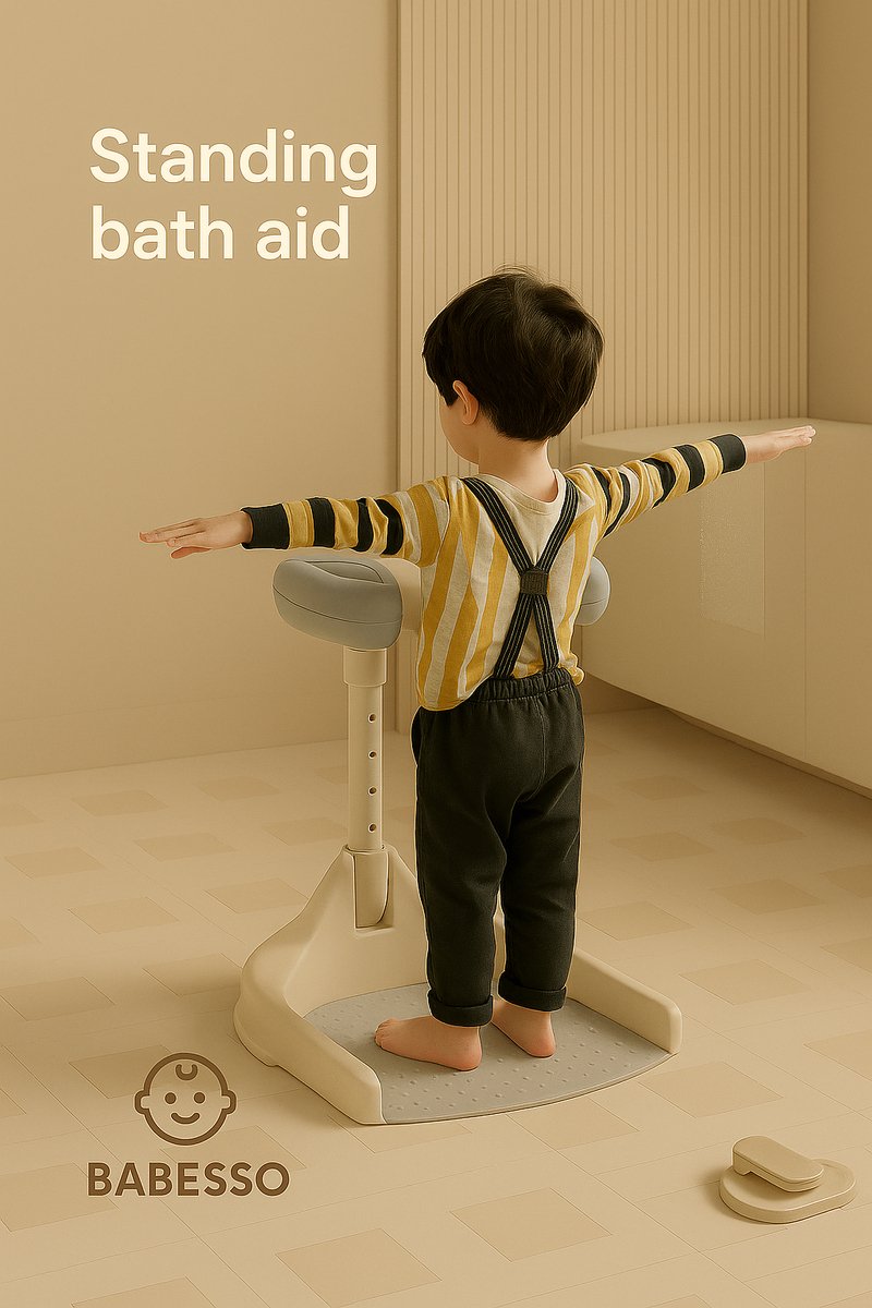 Baby Douche Stand Baby Douche Staande Ondersteuning Baby Stand Up Douche Verstelbare Baby Douche Stand Draagbare Baby Bad Staande Douche met Base Stand Up Baby Shower voor Kids