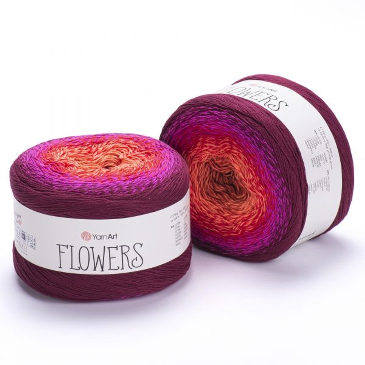 Yarnart Flowers - Verloopgaren - Haken & Breien - Garen voor Mandala - Kleur 310