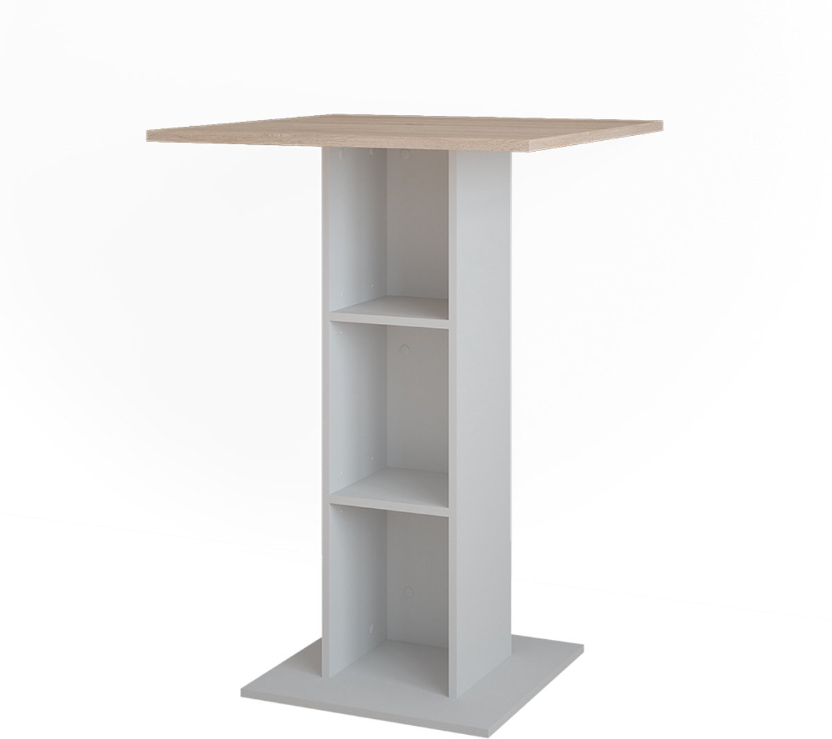 Vicco Repose Bartafel – 75 x 75 cm Wit/Sonoma