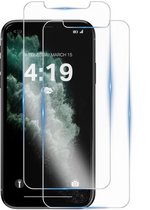 Geschikt voor iPhone 11 Pro Max / XS Max Screenprotector Tempered Glass - 2 stuks Beschermglas