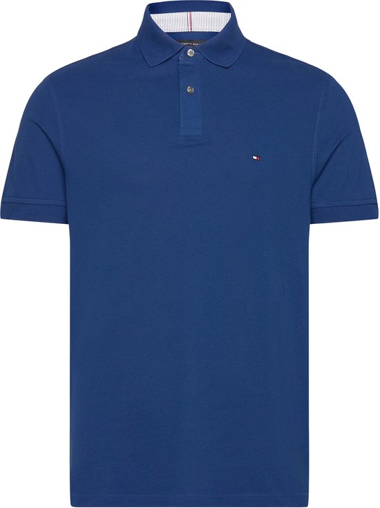 Tommy Hilfiger - Heren Polo SS 1985 Regular Polo - Blauw - Maat XL