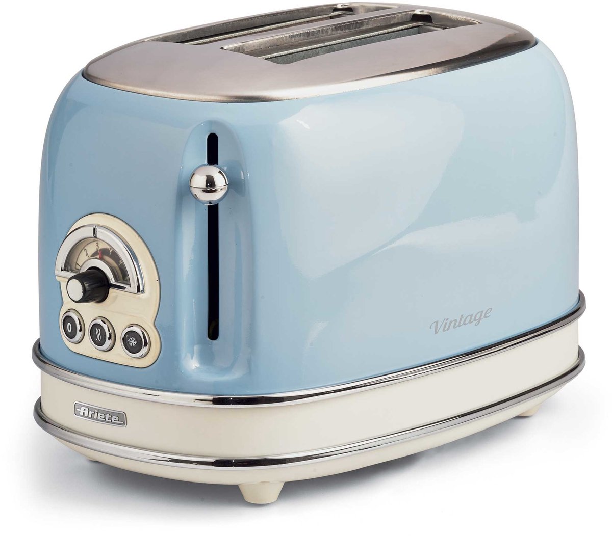 Ariete Broodrooster Vintage 2 Sneden Blauw