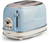 Ariete 0155/15 - Vintage broodrooster - 2 sneden - 6 standen - 810 Watt - blauw