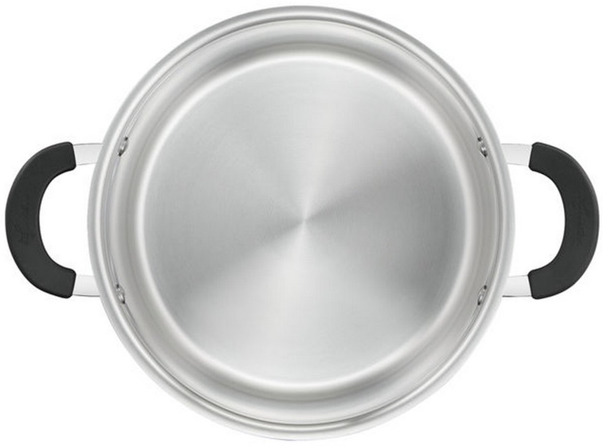 RVS pot + deksel 20 cm - lagostina - 12896020520