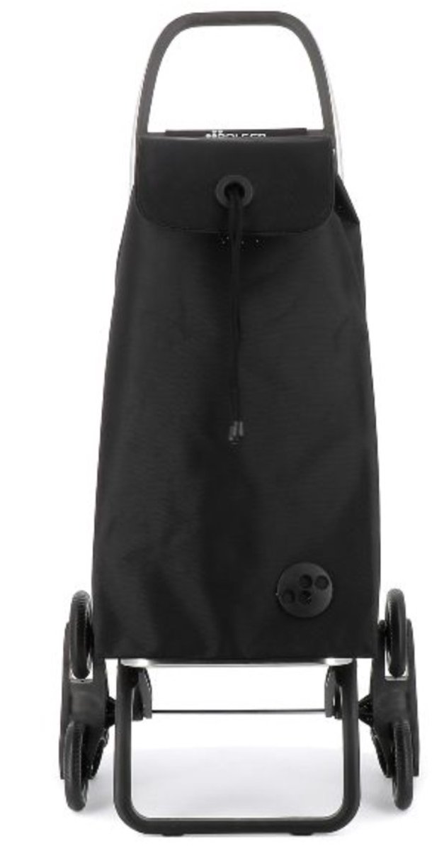 Rolser Boodschappentrolley Trappenstijger I-Max MF 6 Wheels - Zwart