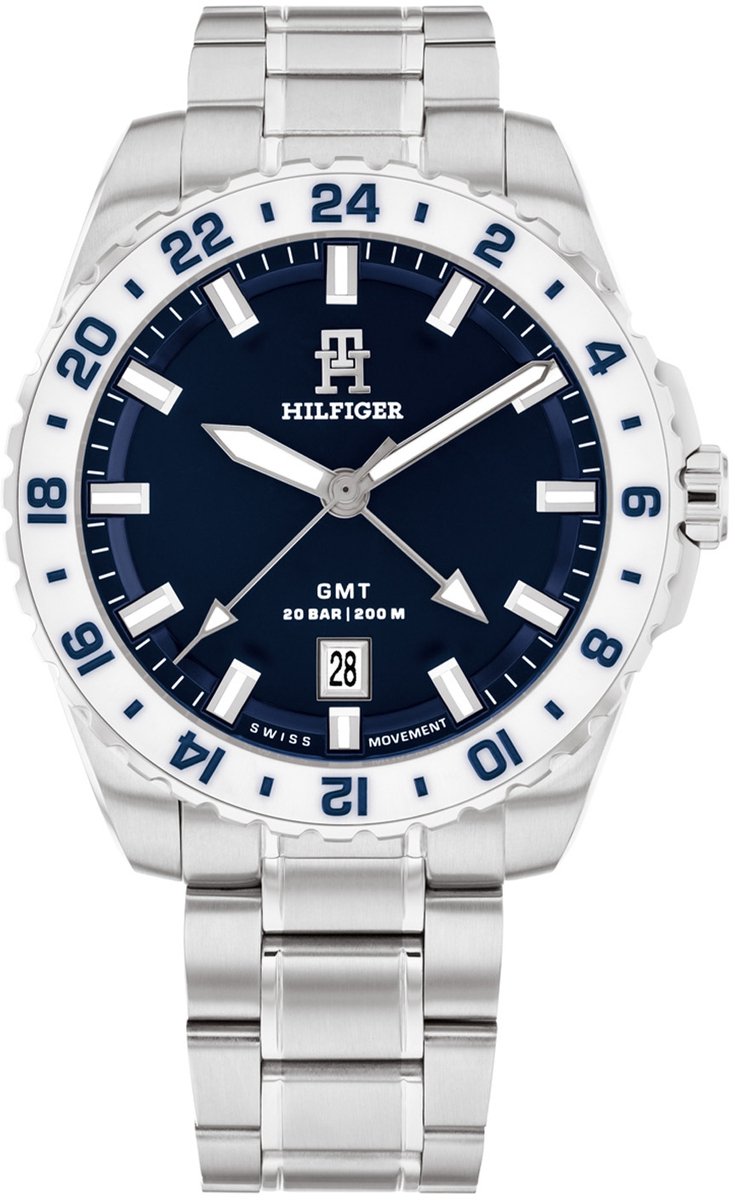 Tommy Hilfiger TH1792132 TH85 Swiss GMT Heren Horloge