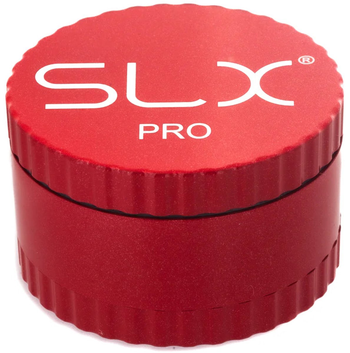 SLX Pro Grinder Aluminium Non Sticky 62 mm, Red