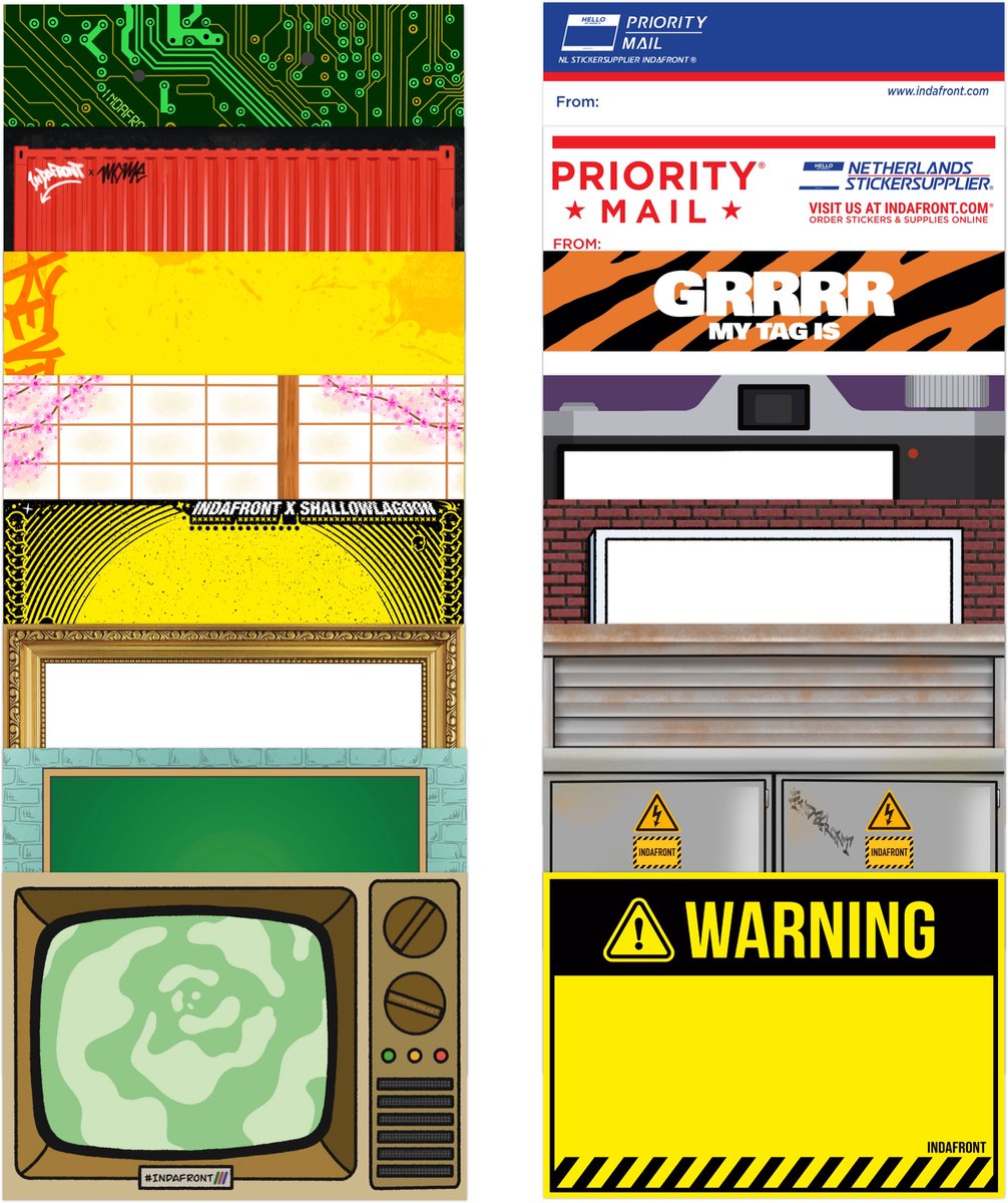 Sticker Specials – Mix Pack 80 stuks