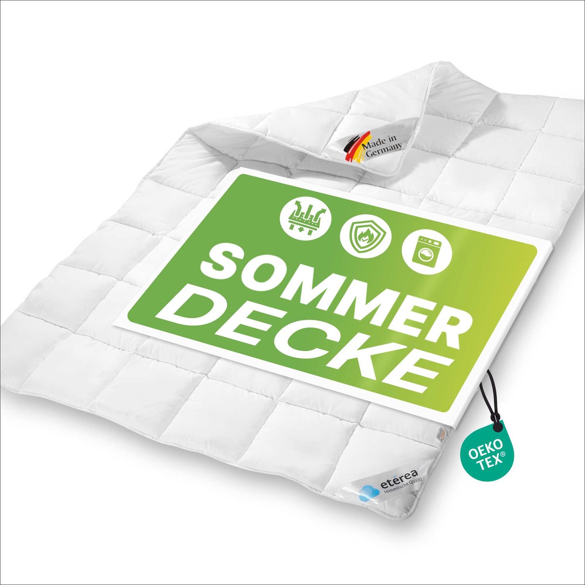 etérea Frieda dekbed 200x200 cm - licht