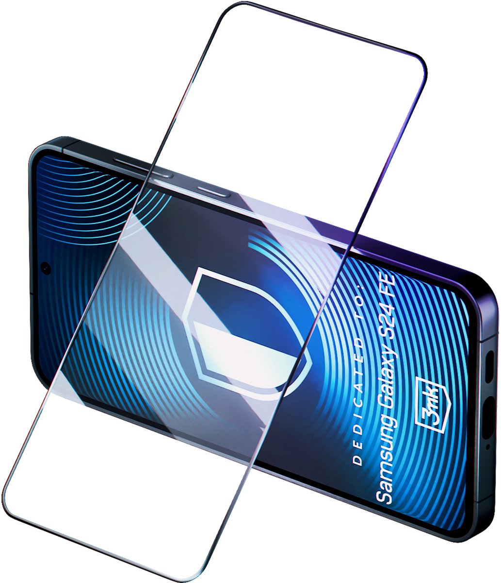 Samsung Galaxy S24 FE - 3mk HardGlass Max Lite Zwart