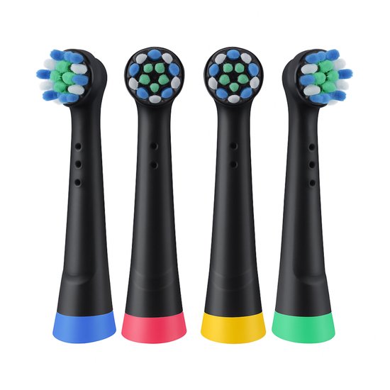 Zwarte Opzetborstels voor iO Series 3-10 - 4 Stuks